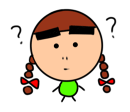 Surreal woman,Keiko sticker #11080777