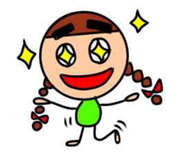 Surreal woman,Keiko sticker #11080780