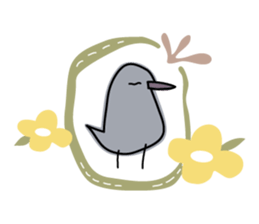 Birds in the forest 3 English ver. sticker #11080841