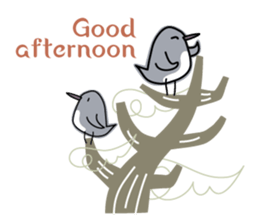 Birds in the forest 3 English ver. sticker #11080845