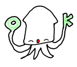 ikazo and pleasant friends Sticker sticker #11081640