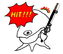 ikazo and pleasant friends Sticker sticker #11081643