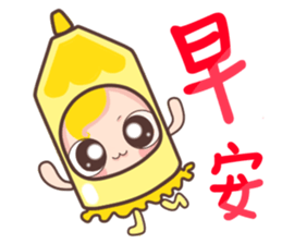 12 colours sticker #11082073