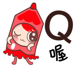 12 colours sticker #11082078