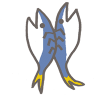 Negaogasaba epV A Mackerel Strikes Back sticker #11082480