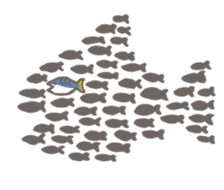 Negaogasaba epV A Mackerel Strikes Back sticker #11082486