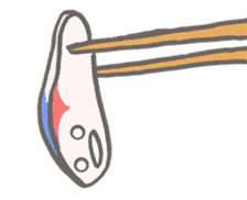 Negaogasaba epV A Mackerel Strikes Back sticker #11082492