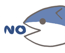 Negaogasaba epV A Mackerel Strikes Back sticker #11082496