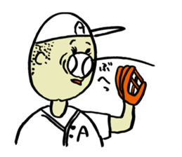 We are members of baseball club! sticker #11082743