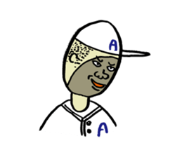 We are members of baseball club! sticker #11082750