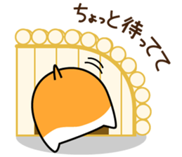 Chubbiness, ham ham.(Syrian hamster) sticker #11083092