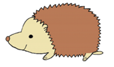 prechan hedgehog sticker #11083552