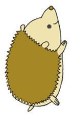 prechan hedgehog sticker #11083559