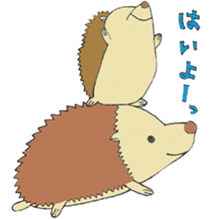 prechan hedgehog sticker #11083563
