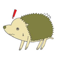 prechan hedgehog sticker #11083564