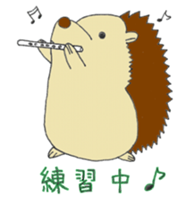 prechan hedgehog sticker #11083568