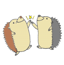 prechan hedgehog sticker #11083572