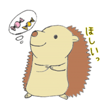 prechan hedgehog sticker #11083574