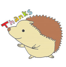 prechan hedgehog sticker #11083578