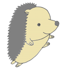 prechan hedgehog sticker #11083579