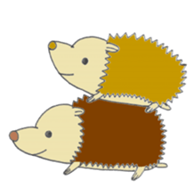 prechan hedgehog sticker #11083582