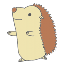 prechan hedgehog sticker #11083585