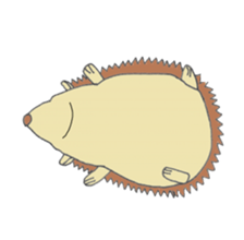 prechan hedgehog sticker #11083587