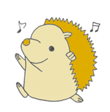 prechan hedgehog sticker #11083590