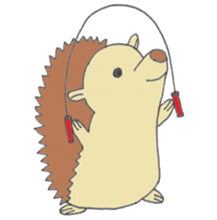 prechan hedgehog sticker #11083591