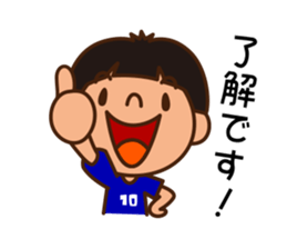 Let's play soccer & futsal sticker #11083709