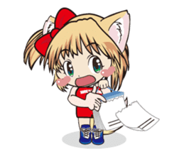 a fox "Konchan" (Wrestling Ver.2) sticker #11083723