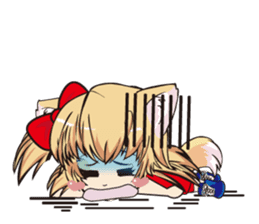 a fox "Konchan" (Wrestling Ver.2) sticker #11083747