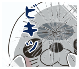 Aggressive seal sticker #11083837