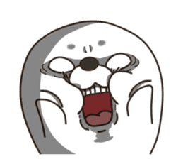 Aggressive seal sticker #11083846