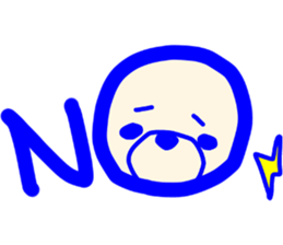 Bichon Frise of the sheep cut sticker #11083895