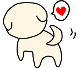 Bichon Frise of the sheep cut sticker #11083910