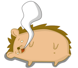 Sticker of Hedgehogs sticker #11083953