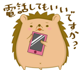 Sticker of Hedgehogs sticker #11083955