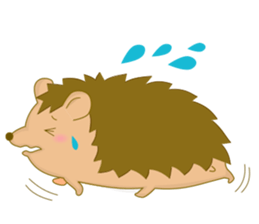 Sticker of Hedgehogs sticker #11083956