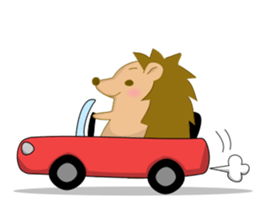 Sticker of Hedgehogs sticker #11083970
