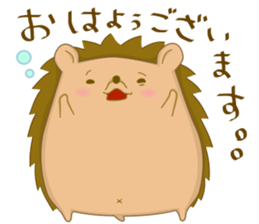 Sticker of Hedgehogs sticker #11083983