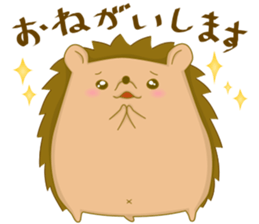 Sticker of Hedgehogs sticker #11083984