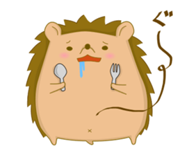 Sticker of Hedgehogs sticker #11083985
