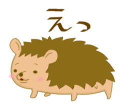 Sticker of Hedgehogs sticker #11083986