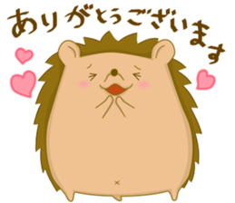 Sticker of Hedgehogs sticker #11083989