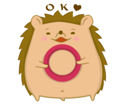 Sticker of Hedgehogs sticker #11083990