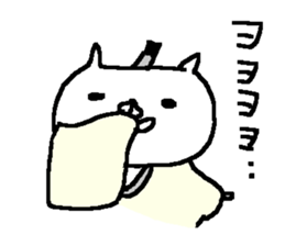 Ninjya cat stickers! sticker #11084570