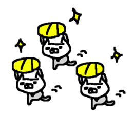 Ninjya cat stickers! sticker #11084580