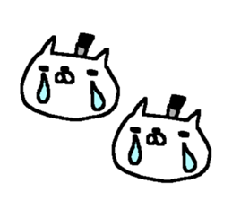 Ninjya cat stickers! sticker #11084584