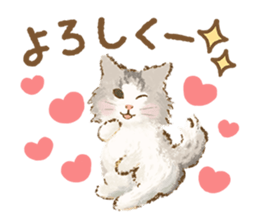 TOKOTOKO CIRCUS -Many cute Cats- sticker #11085282